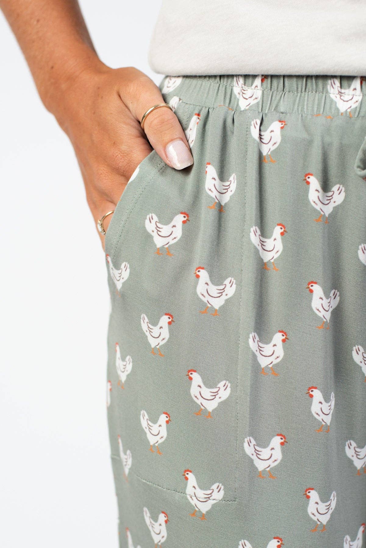 Chicken Bamboo Pajama Pants