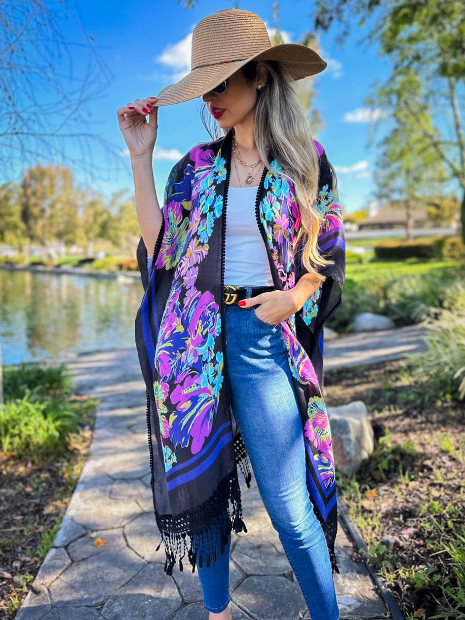 Rooftop Rendezvous Kimono