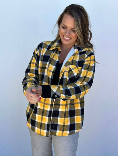 Black & Gold Shacket