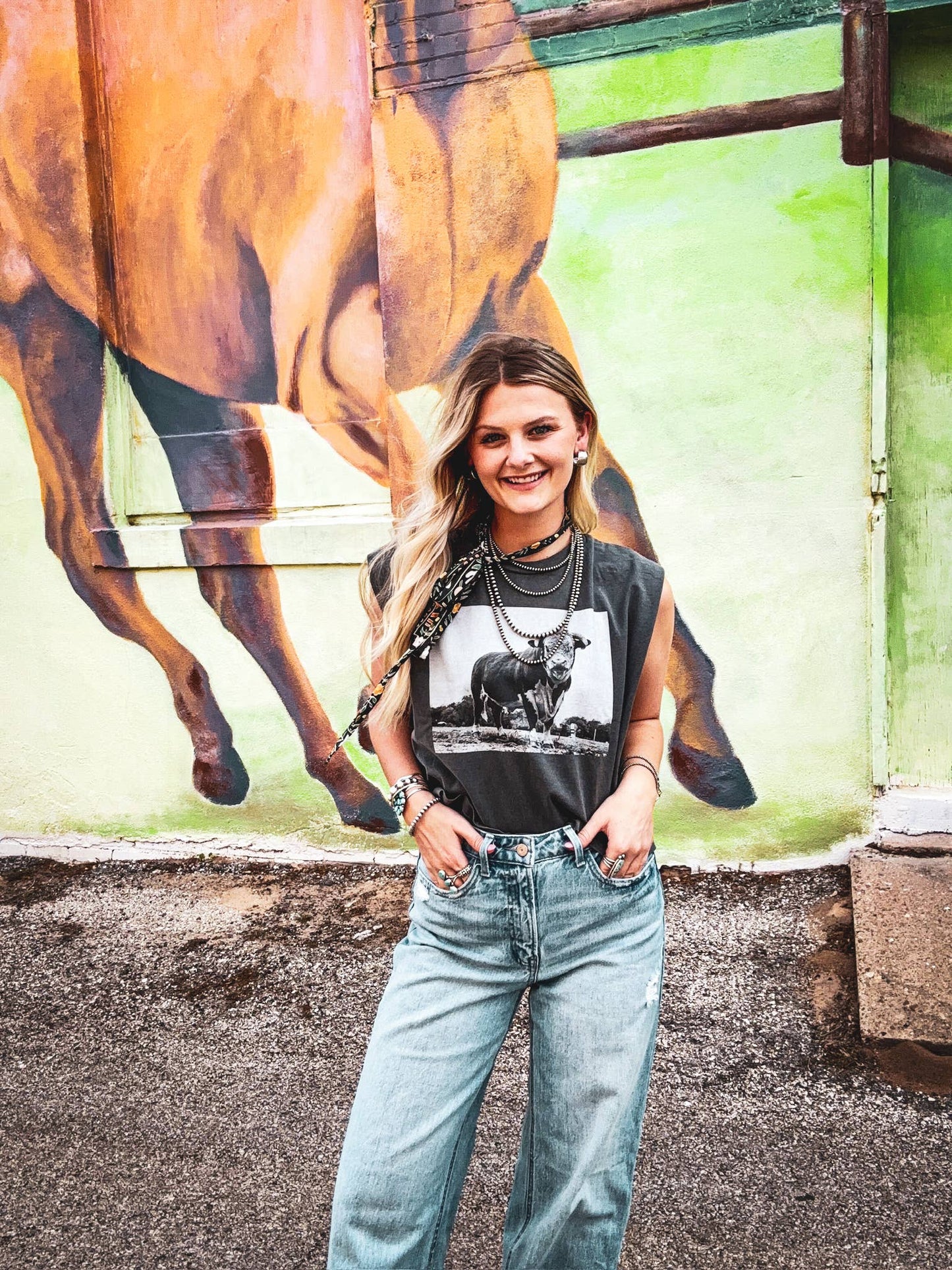 The Hereford Bull Muscle Tee