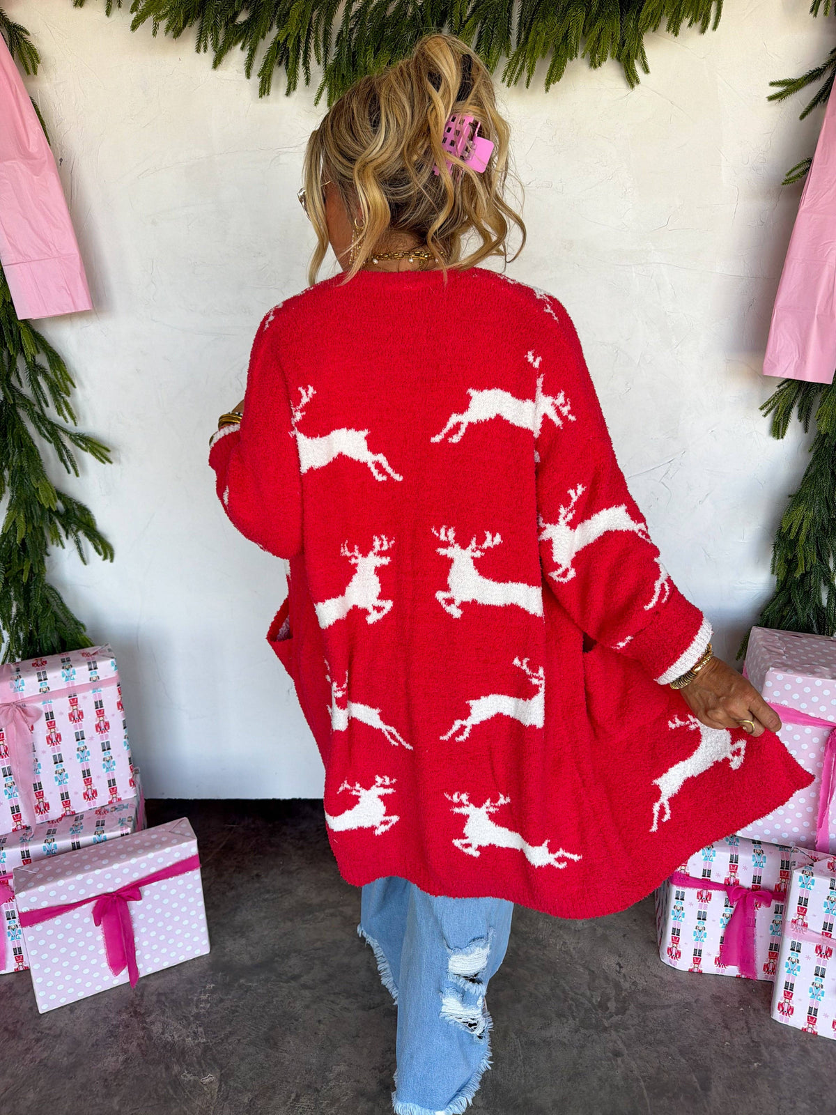Cozy Christmas Cloud Cardigan