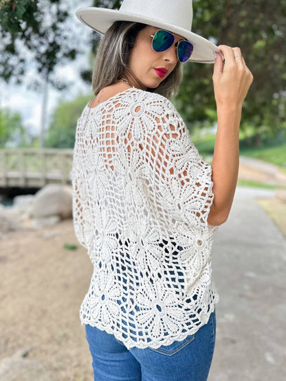Desert Daisy Crochet Top