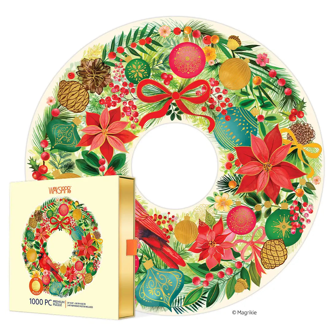 Holiday Wreath Puzzle