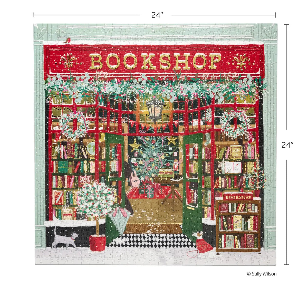 Festive Bookshop Puzzle