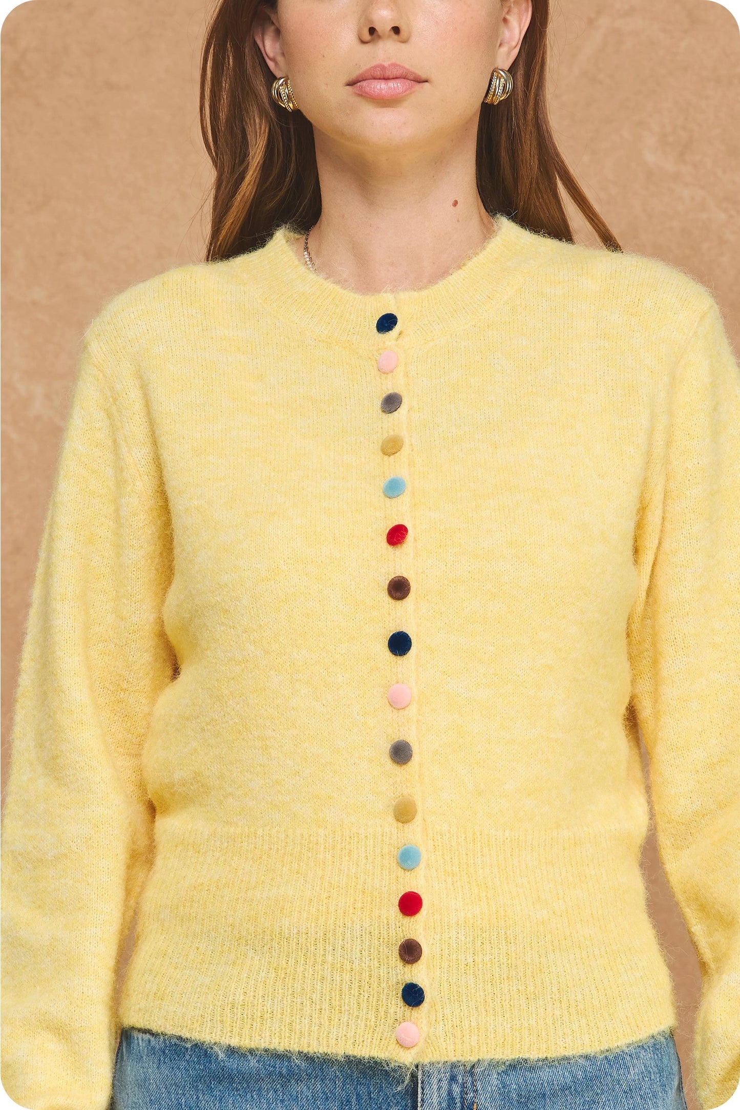 Buttered in Happiness Sweater