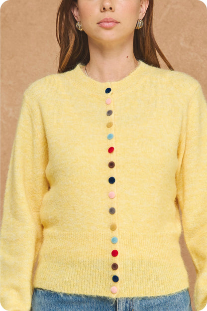 Buttered in Happiness Sweater