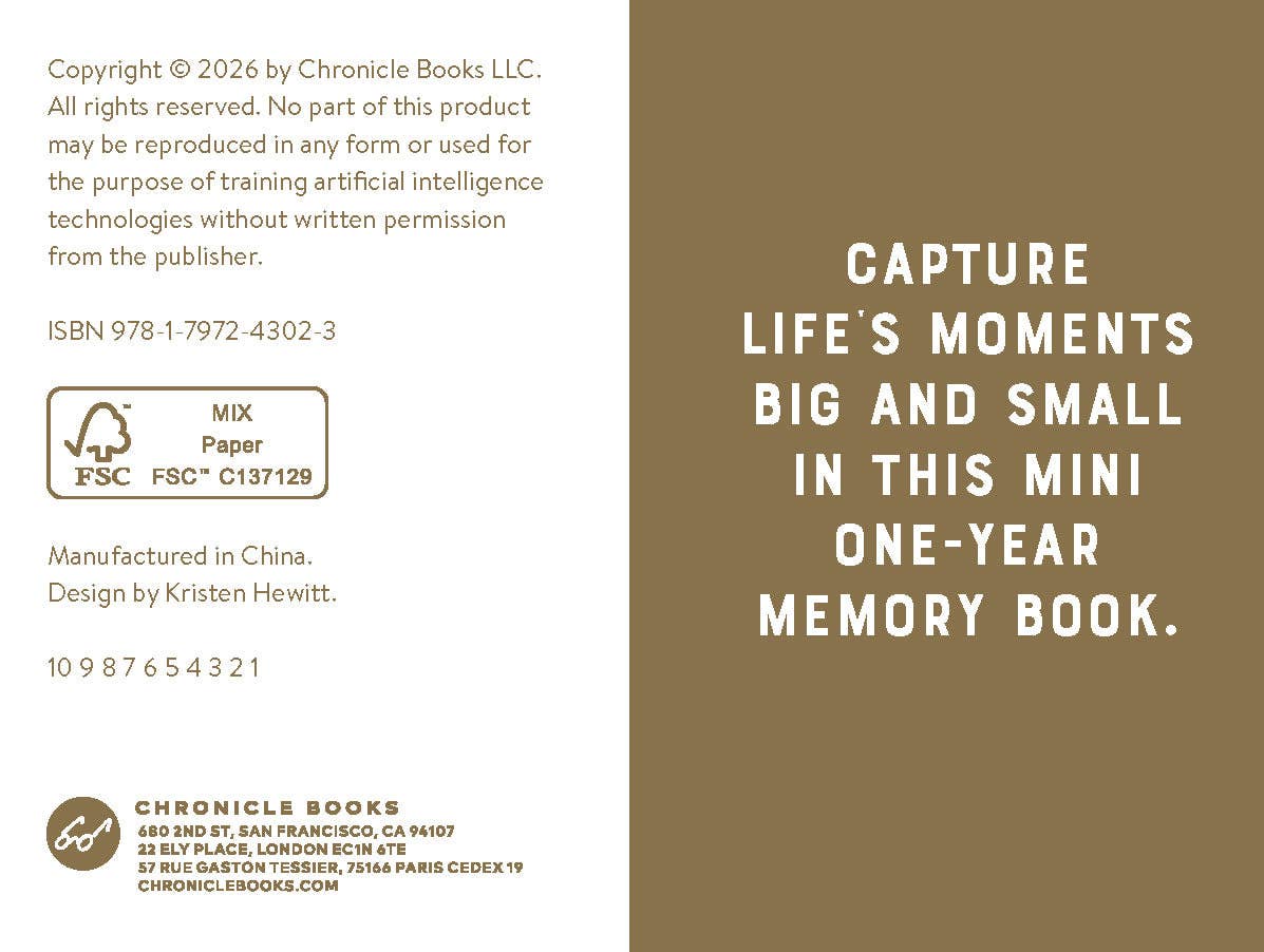 One Line a Day Mini Books