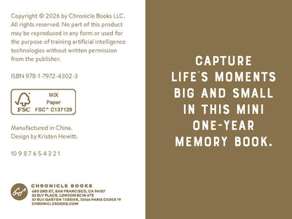 One Line a Day Mini Books