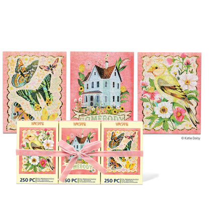 Homebody 250 Piece Puzzle Set of 3 Housewarming Gift