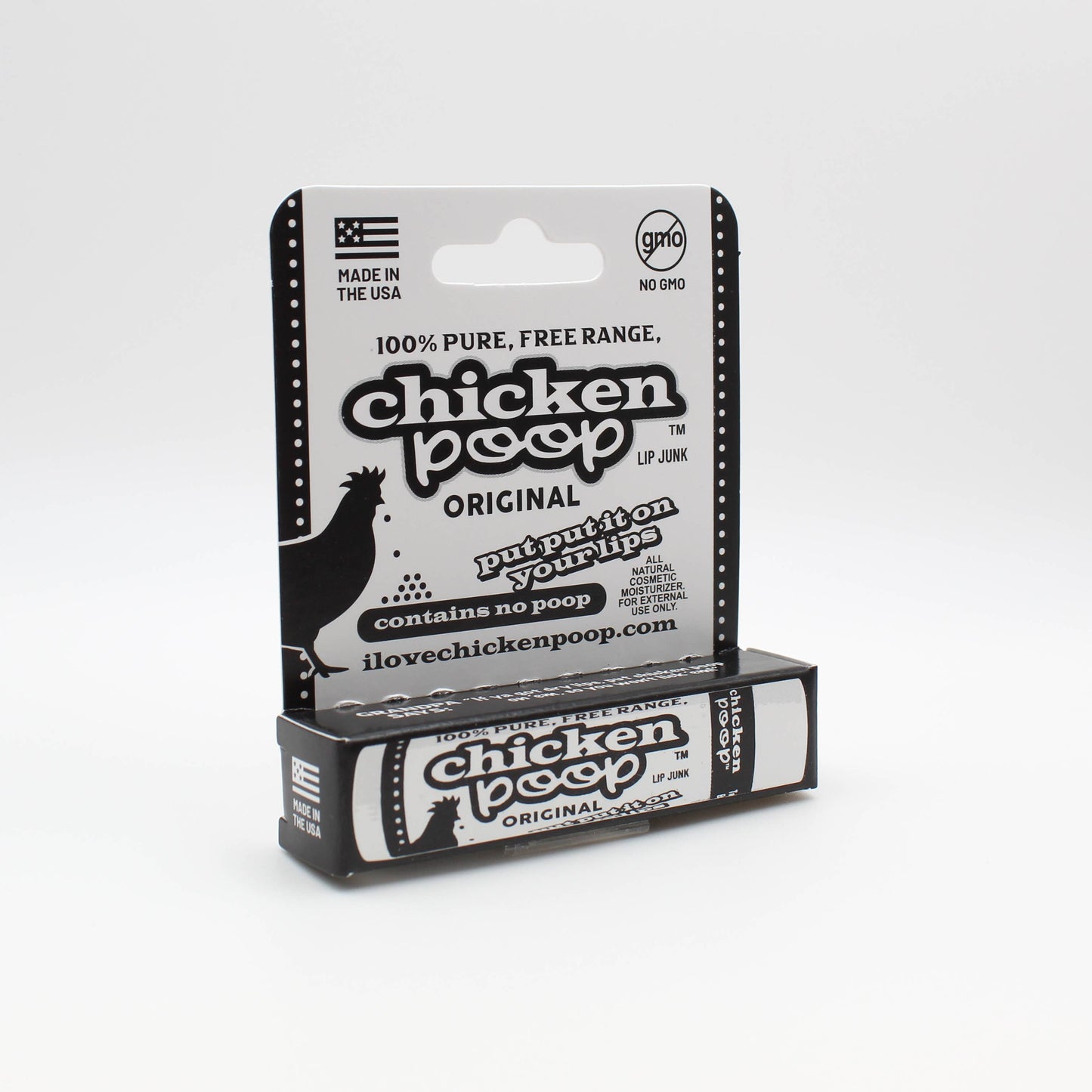 Chicken Poop® ORIGINAL Lip Balm, All Natural