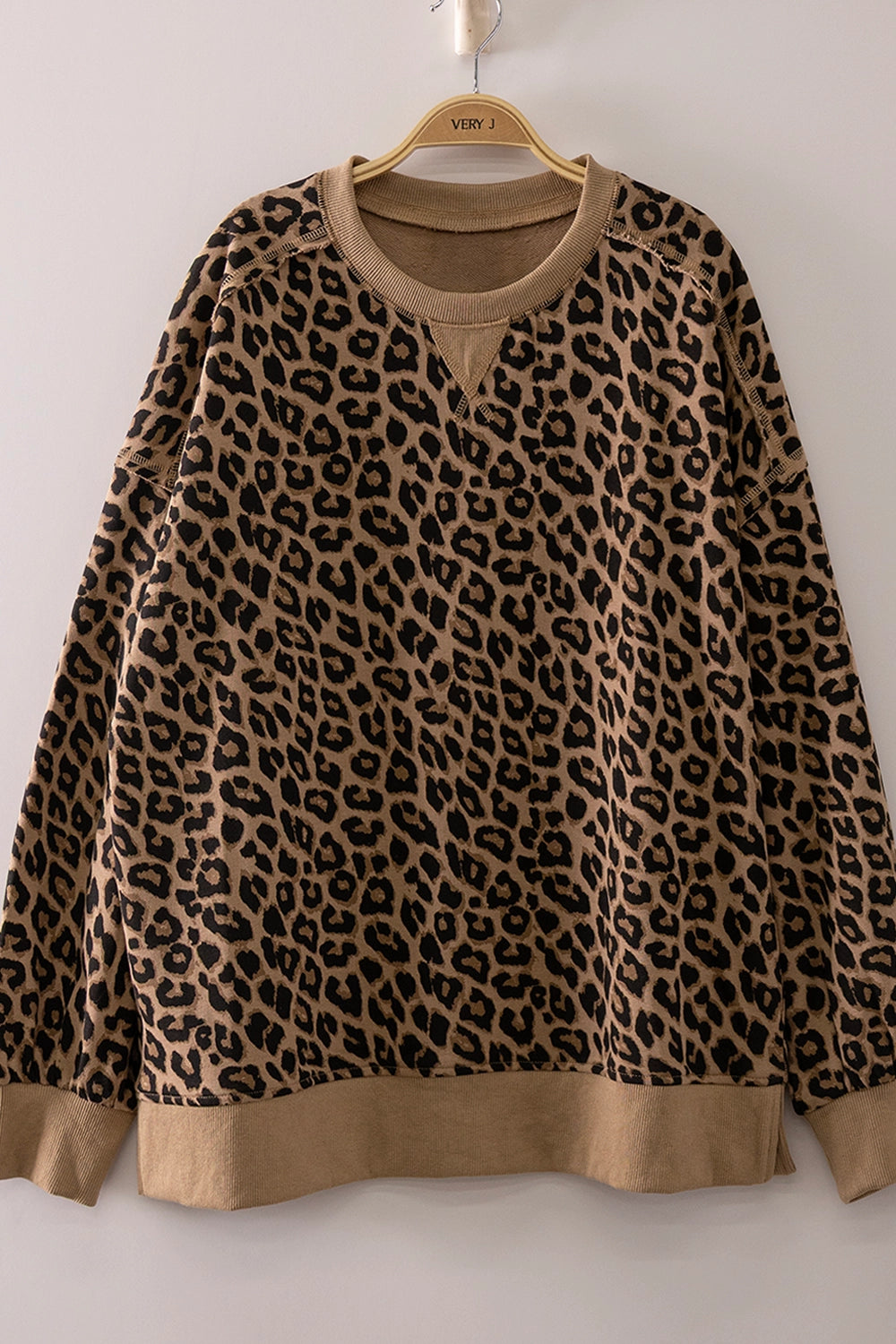 Leopard Sweater Pullover
