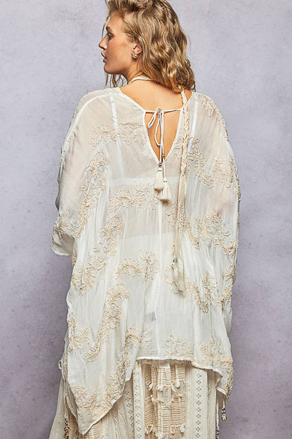 Sunday Stroll Beaded Top