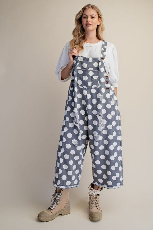 Polka Dot Dancin' Overalls