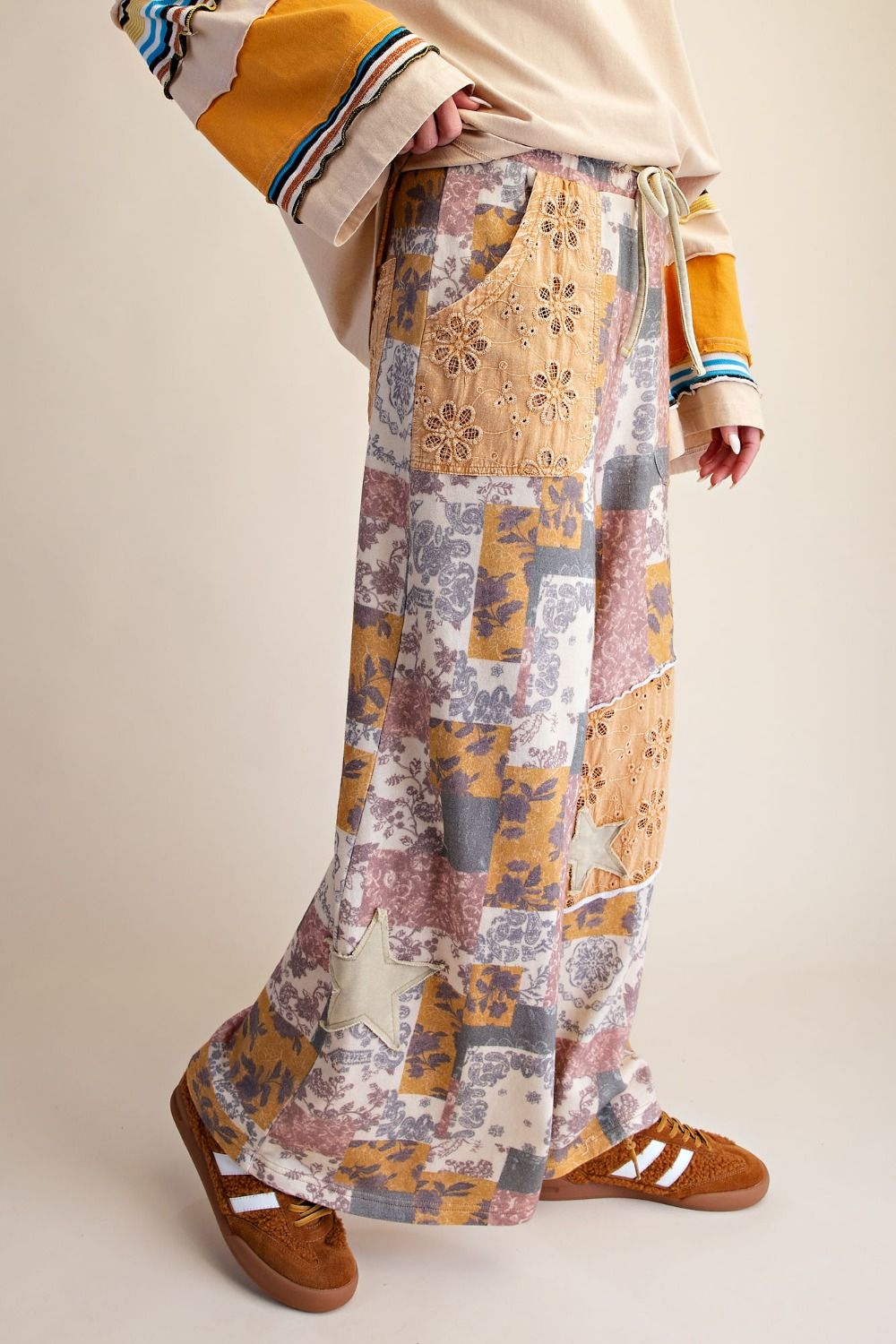 Golden Hour Patchwork Pants