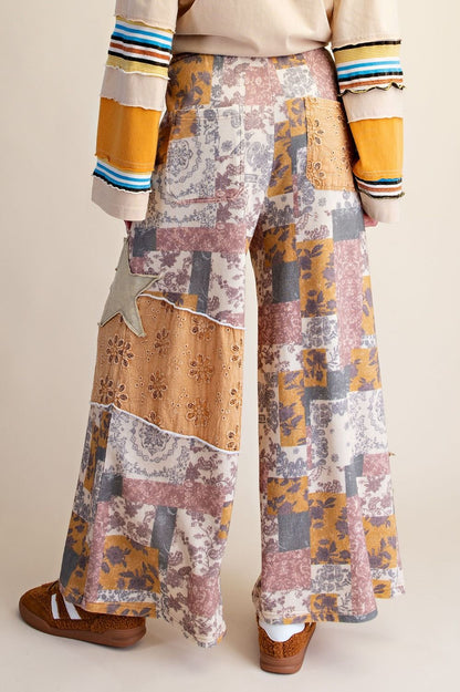 Golden Hour Patchwork Pants