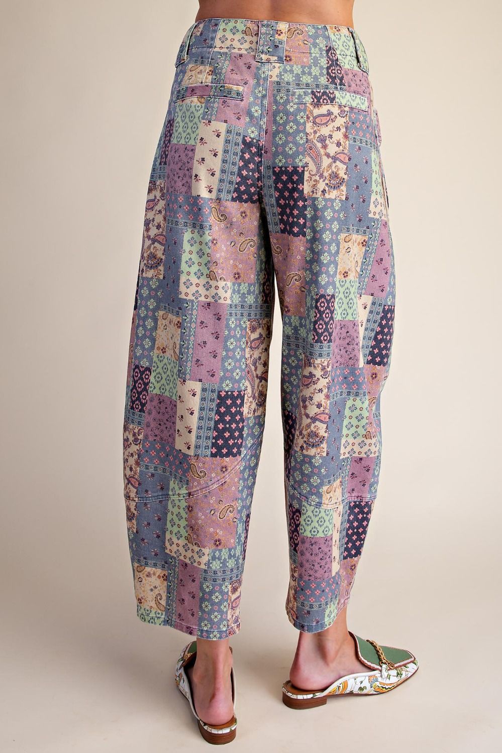 Pretty In Patchwork Pants