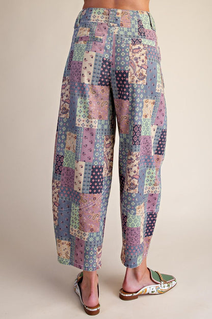 Pretty In Patchwork Pants