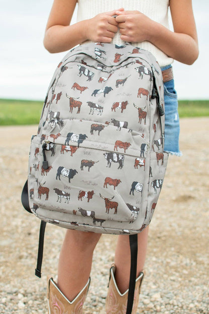 Vintage Cattle Backpack