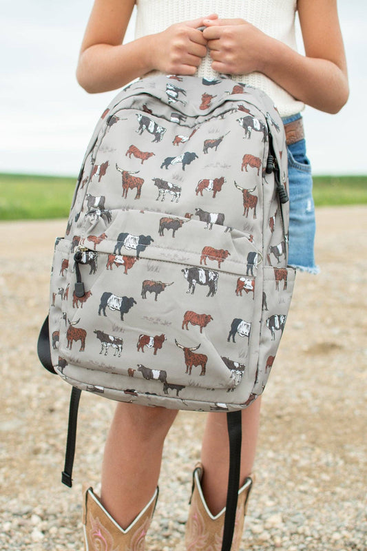 Vintage Cattle Backpack