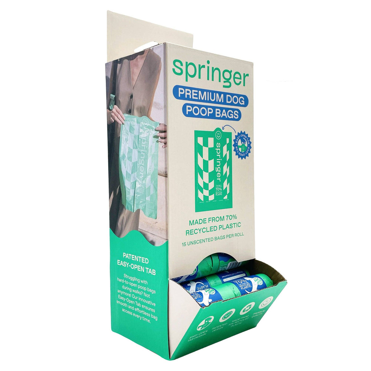 Premium Dog Poop Bag Rolls