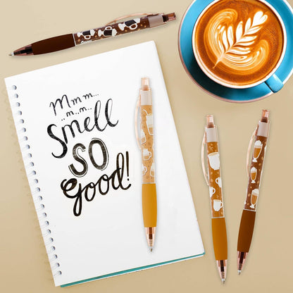 Smens: Coffee Scented Pens - 6 pack