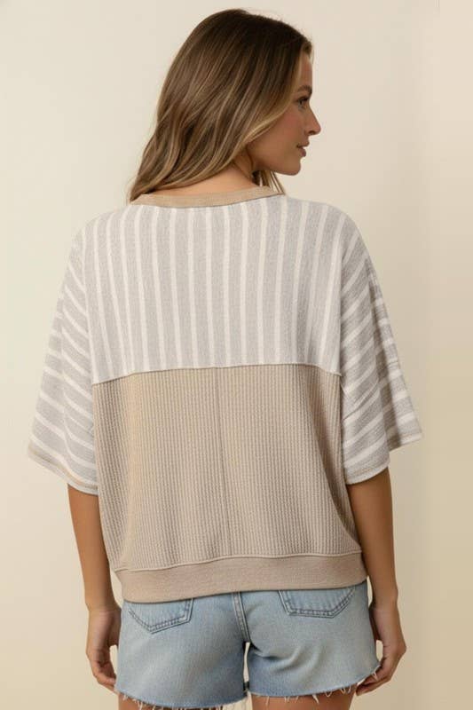 Striped Tumbleweed Top