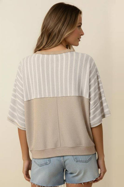 Striped Tumbleweed Top
