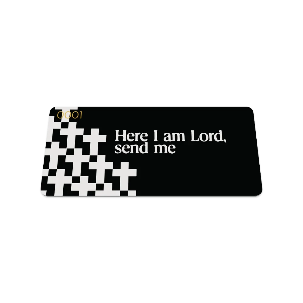 Here I am Lord, Send Me Bible Verse Bracelet