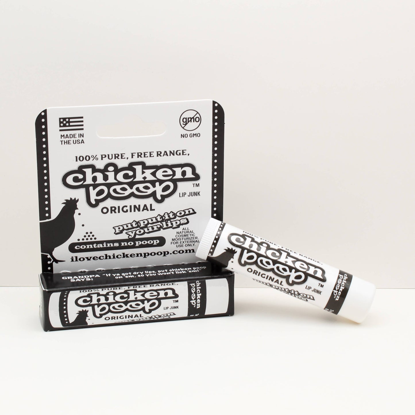 Chicken Poop® ORIGINAL Lip Balm, All Natural