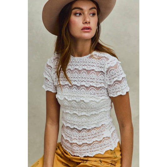 Timeless Mesh Top
