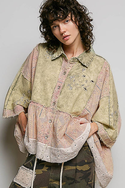 Folk Song Vintage Top