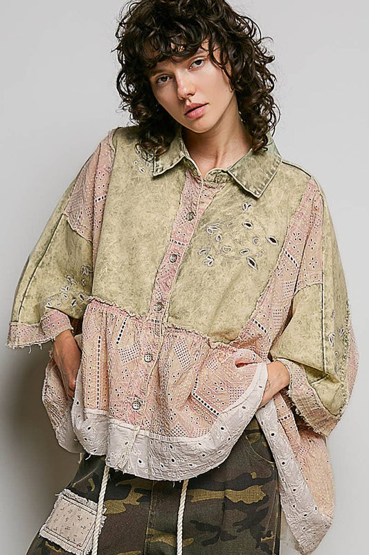 Folk Song Vintage Top